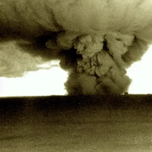 Image similar to nuclear bomb a millisecond after detonation