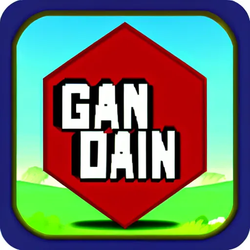 Prompt: logo of game daun escape, cool art, 4K, HD