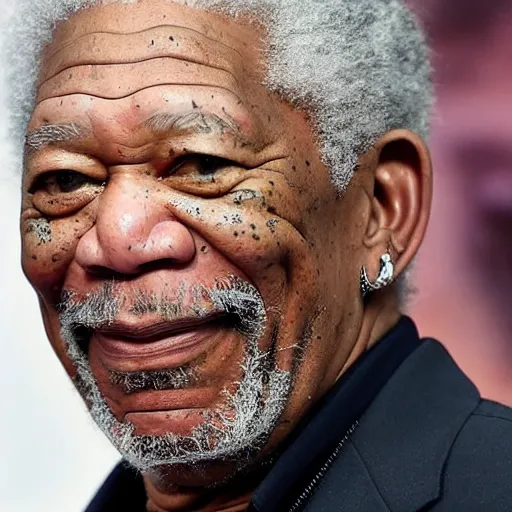 Image similar to morgan freeman as god