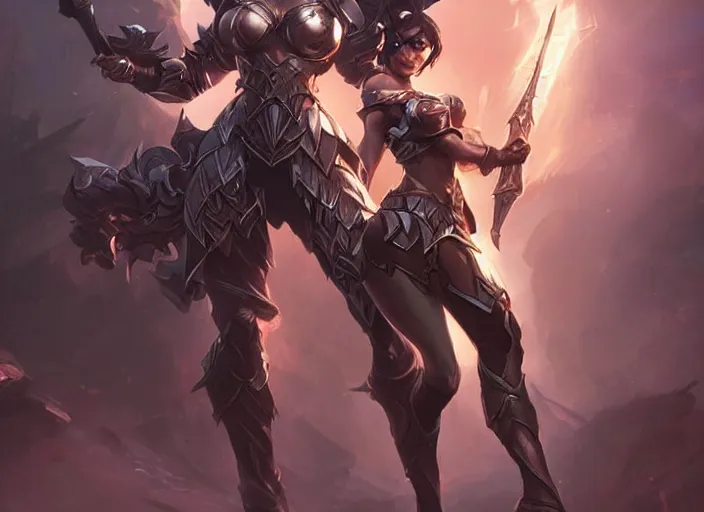 beautiful new female character for league of legends,, Stable Diffusion