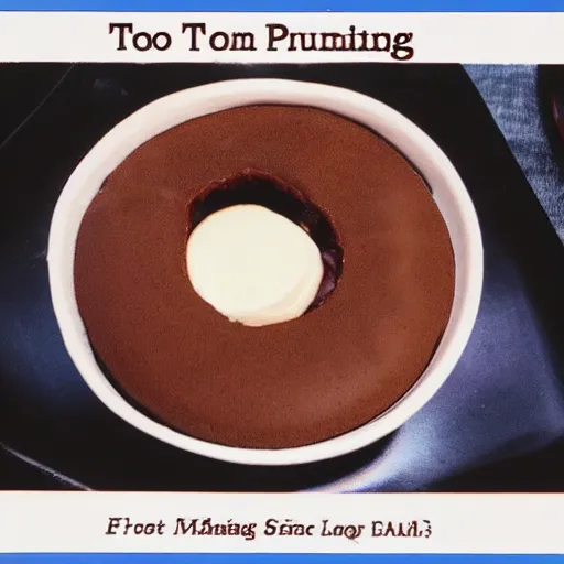 Image similar to too much brown pudding