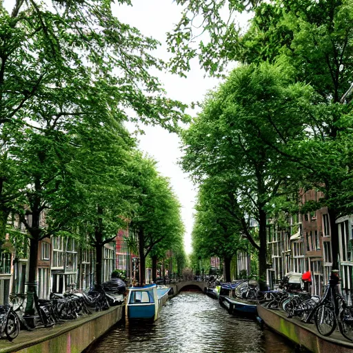 Prompt: Jungle Amsterdam