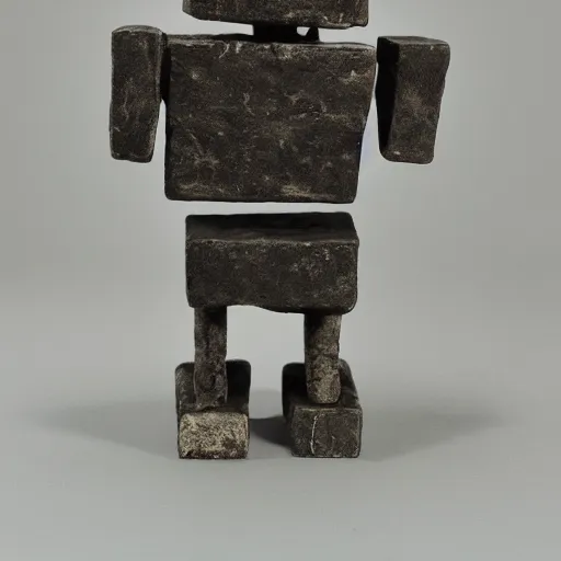 Prompt: anthropomorphic cube with legs