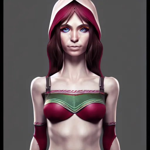 Prompt: full body shot of an elf girl, photorealistic, perfect symmetrical image, symmetrical face, perfect face, longshot, trending on artstation