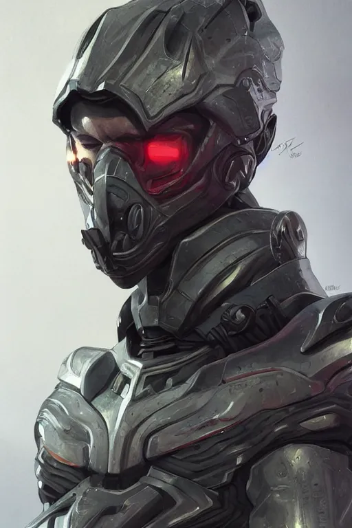 Prompt: Portrait of John Brown wearing futuristic power armor, fantasy, intricate, highly detailed, digital painting, trending on artstation, sharp focus, illustration, style of Stanley Artgerm