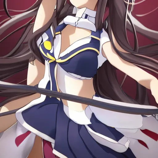 Image similar to anime girl kongou from kantai collection ( 2 0 1 5 )