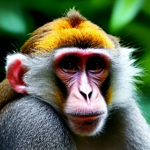 Image similar to monkey portrait