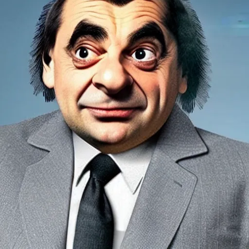 Prompt: Mr. Bean morphed as Danny DeVito