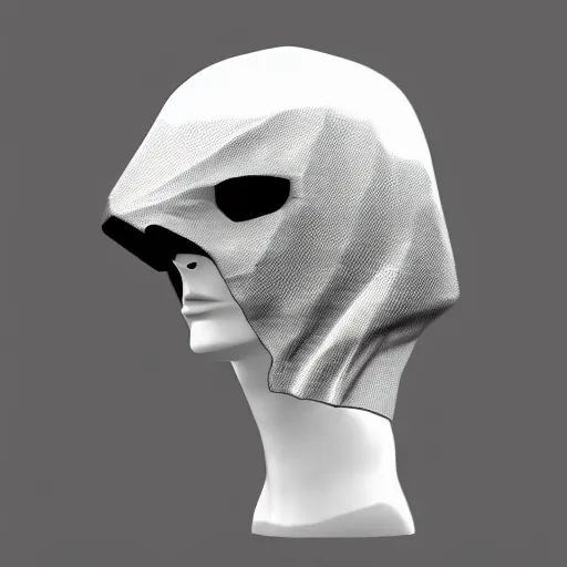 Prompt: cyberpunk balaclava designs