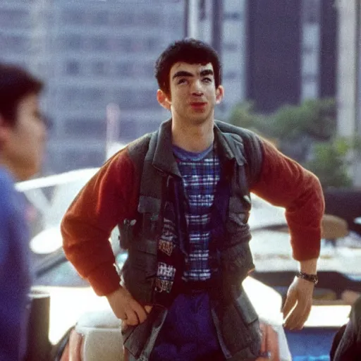 Prompt: “a still of Nathan Fielder in Teenage Mutant Ninja Turtles (1990)”