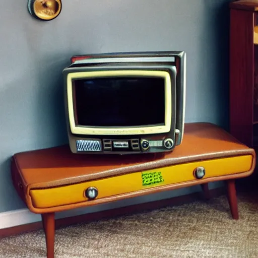 Image similar to retro television set