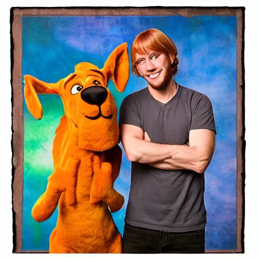 Image similar to portrait of scooby doo and shaggy photo by daniel farson