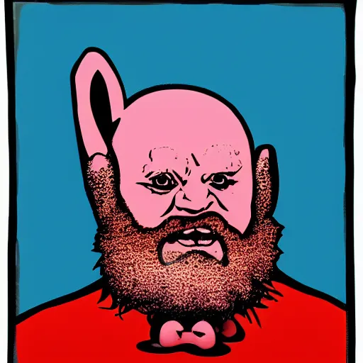 Image similar to pop art gollumn