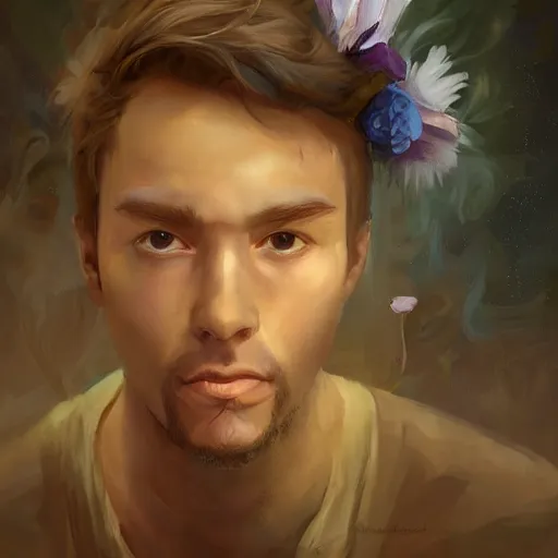 Prompt: portrait of a man , digital art by Mandy Jurgens and Irina French and Heraldo Ortega and Janice Sung and Julia Razumova and Charlie Bowater and Aaron Griffin and Jana Schirmer and Guweiz and Tara Phillips and Yasar Vurdem and Alexis Franklin and Loish and Daniela Uhlig and David Belliveau and Alexis Franklin and Kiko Rodriguez and Lynn Chen and Kyle Lambert and Ekaterina Savic and Pawel Nolbert and Viktor Miller-Gausa and Charlie Davis and Brian Miller and Butcher Billy and Maxim Shkret and Filip Hodas and Yann Dalon and Toni Infante and Pascal Blanché and Mike Campau and Justin Peters and Bastien Lecouffe Deharme , hyperdetailed, artstation, cgsociety