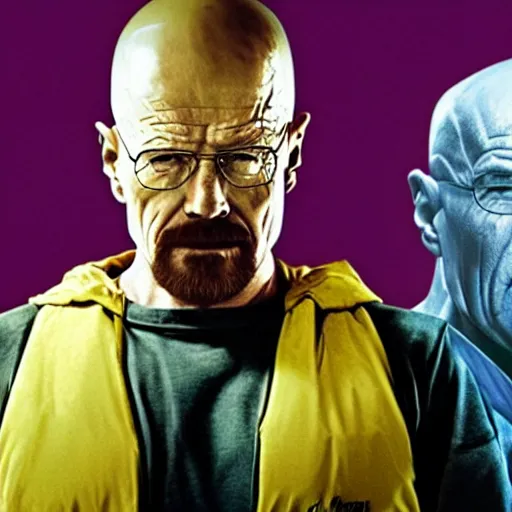 Prompt: walter white as thanos