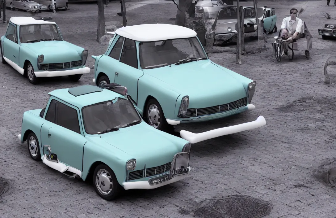 Image similar to Trabant if they brought it back in 2022