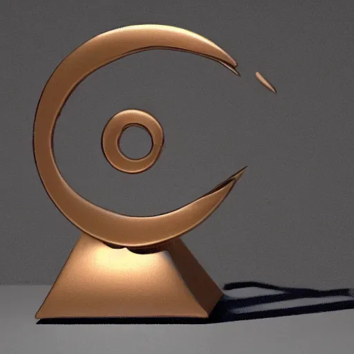 Prompt: a sculpture in bronze depicting music notation, 8 k, unreal engine, cinematic light, art installation,