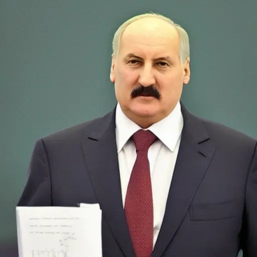 Prompt: Alexander Lukashenko in Dwarf Fortress