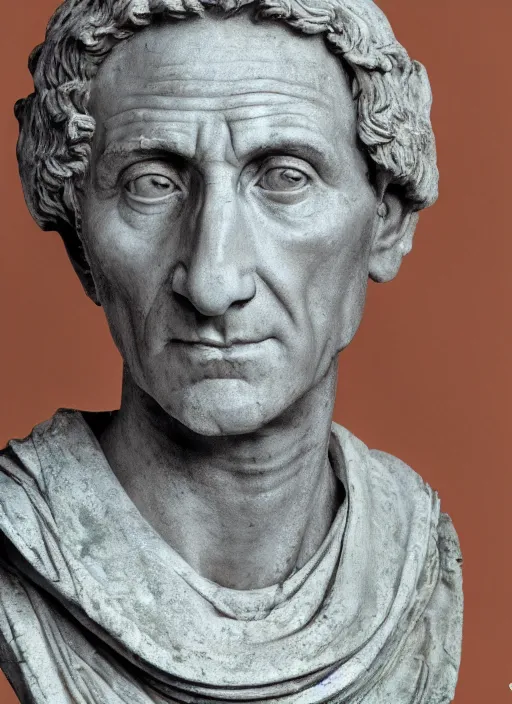 Image similar to a full portrait photo of julius caesar, f / 2 2, 3 5 mm, 2 7 0 0 k, lighting, perfect faces, award winning photography.