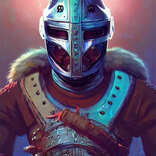 Image similar to cyberpunk viking helmet mask warrior goddess robot ninja fantasy, art gta 5 cover, official fanart behance hd artstation by jesper ejsing, by rhads, makoto shinkai and lois van baarle, ilya kuvshinov, ossdraws