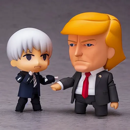 Prompt: donald trump nendoroid