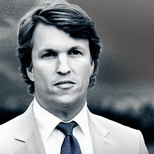 Prompt: Tucker Carlson on the Frontline of Normandy Beach