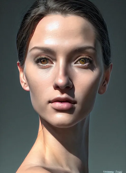 Image similar to photo of a gorgeous young woman in the style of stefan kostic and David Cronenberg , realistic, bio enhanced wetware, sharp focus, 8k high definition, 35mm film photography, photo realistic, insanely detailed, intricate, elegant, art by stanley lau and artgerm