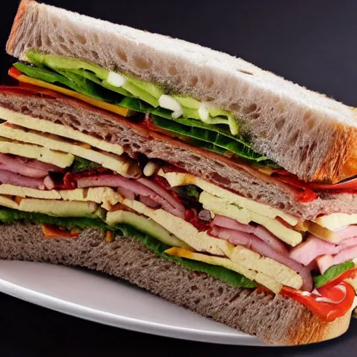 Prompt: a sandwich based on Doctor Strange