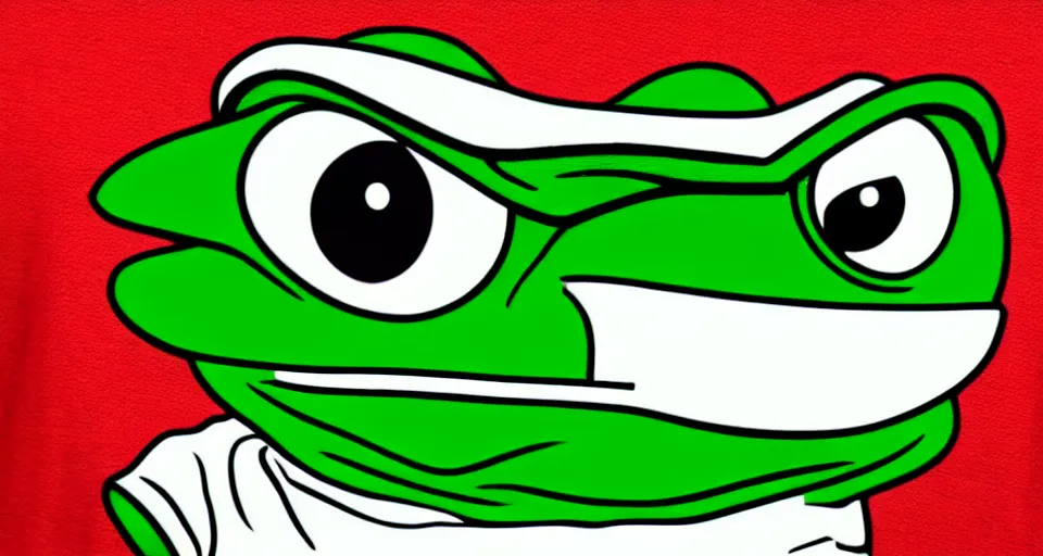 Image similar to mega pepe