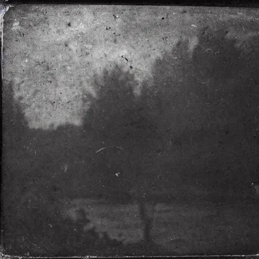 Image similar to photograph from the 1600s, faded, blurry, unclear, first ever photograph