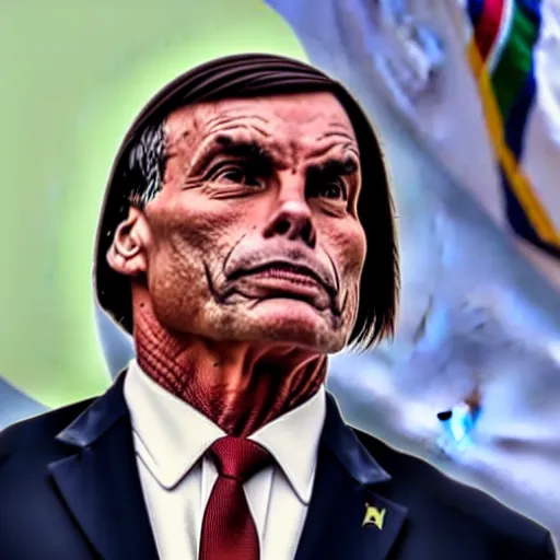 Image similar to a photo of bolsonaro