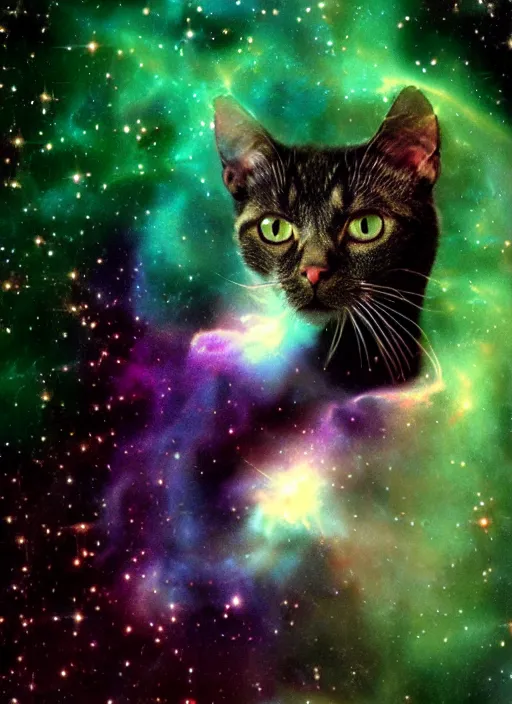 Image similar to cat nebula