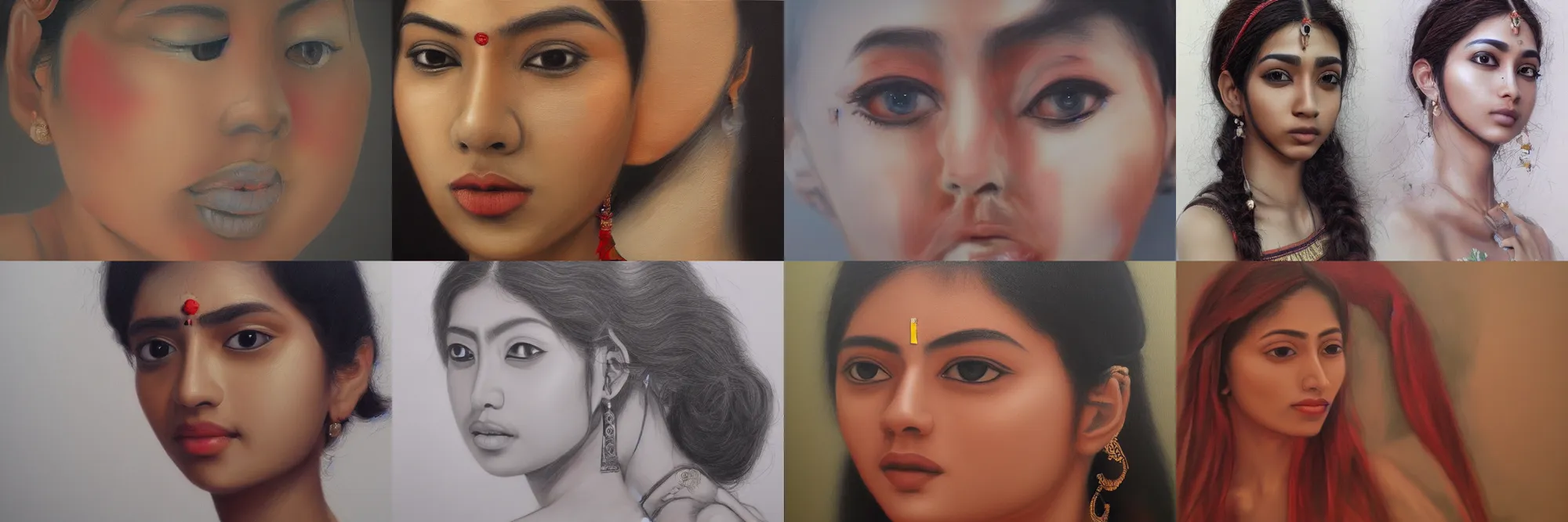 Prompt: a masterpiece by renowned artist Shikha Luana, trending on Artstation, lifelike reproduction in 8K