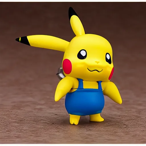 Prompt: nendoroid pikachu