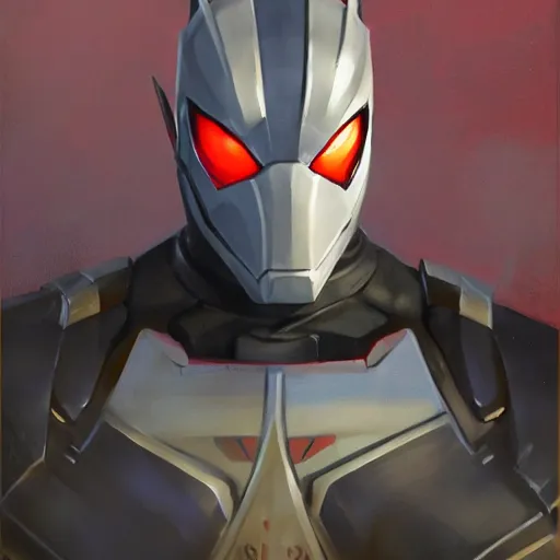 Image similar to greg manchess portrait painting of armored spiderman ultraman grey fox from metal gear cyborg japanese - american hybrid as overwatch character, medium shot, asymmetrical, profile picture, organic painting, sunny day, matte painting, bold shapes, hard edges, street art, trending on artstation, by huang guangjian and ail elvgren and sachin teng