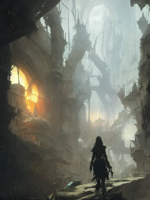 Image similar to fantasy, book cover, concept art, by greg rutkowski and craig mullins, cozy atmospheric