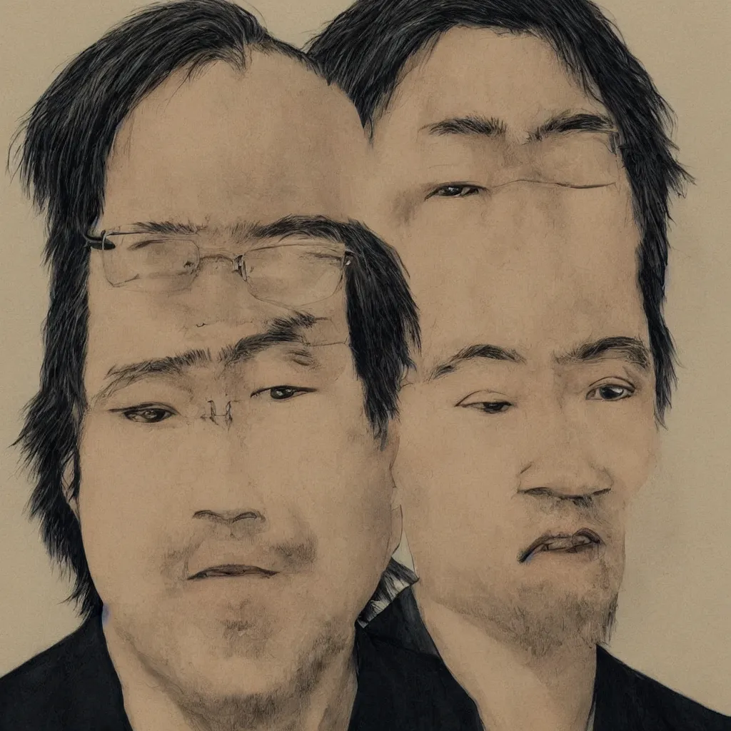 Prompt: Highly detailed portrait of Satoshi Nakamoto creator of Bitcoin