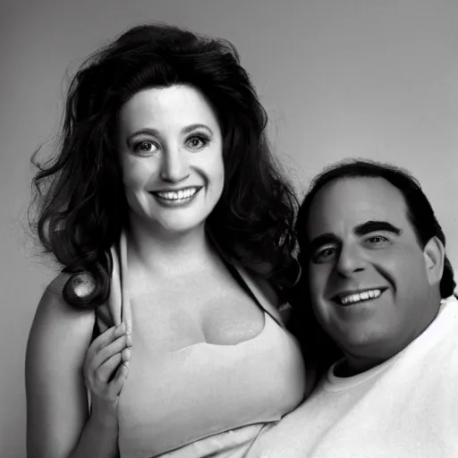 Image similar to seinfeld tv show elaine jerry meets shrek black and white 1 0 2 4 x 1 0 2 4