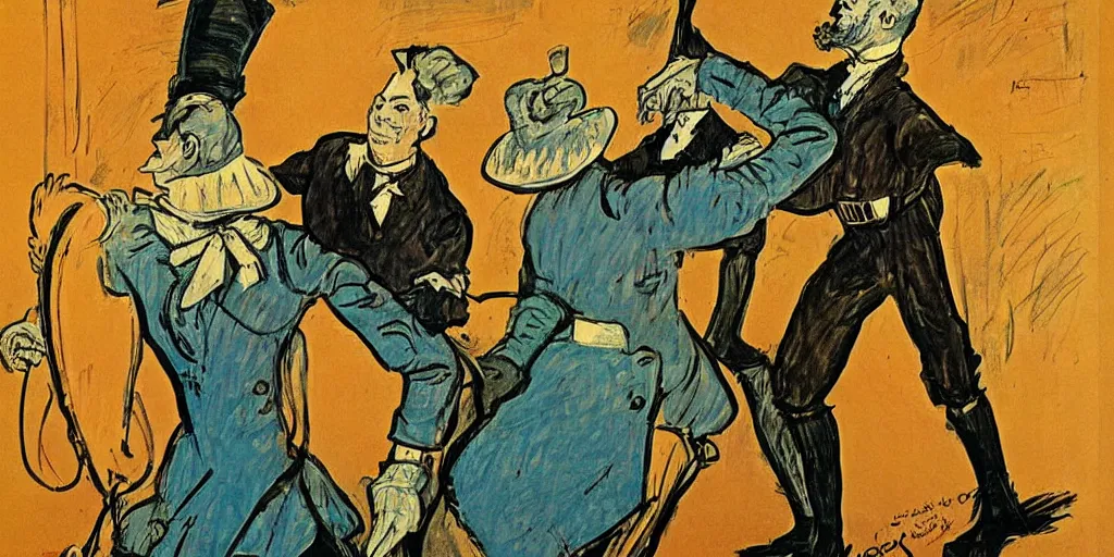 Prompt: toulous - lautrec poster, colorful, detailed