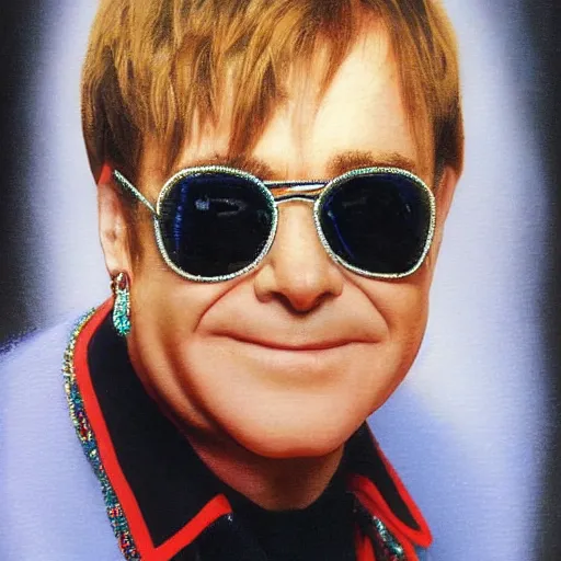 Image similar to Sir Elton John, Elton john, Elton_john, portrait