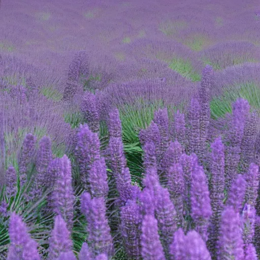 Image similar to crystethereal lavender manipulation infusion silver fuji pastel