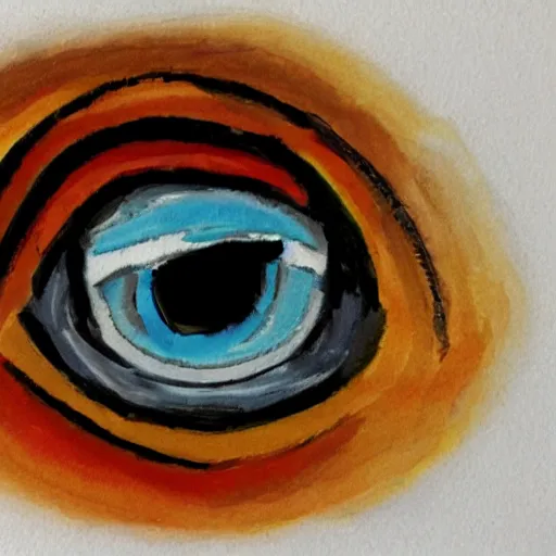 Image similar to an eye, in the style of adam jones