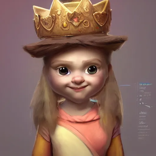 Prompt: super cute princess 3D concept by Tiger HKN and Gediminas Pranckevicius, Character Model Sheets, face very realistic, Game Art, Zenith angle, hyper detailed, no background, Character Modeling, cartoon, cinematic, raytrace, Trend on artstation, C4D