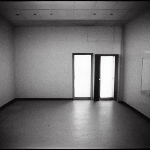 Prompt: empty rooms, liminal space, shot on a low quality camera from early 2 0 0 0 s