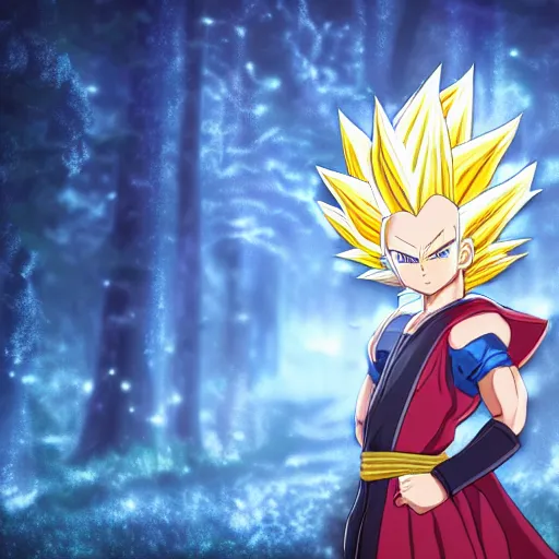 Super Saiyan Blue Pan by ANi_