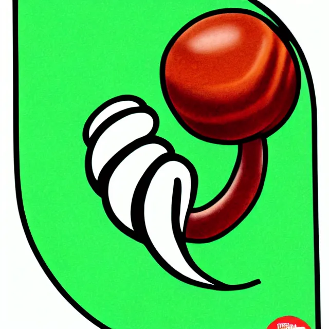 Prompt: professional illustration of !iconic sports logo! of a snail by Brandon Hubschman and Maureen Raisch