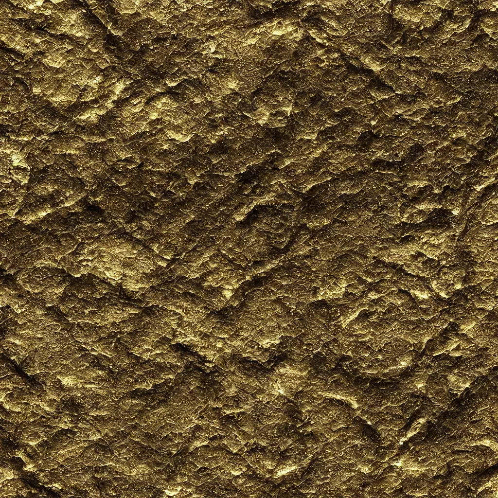 Image similar to seamless tileable texture of damaged metal gold, realistic, very detailed, beautiful, intricate details, sharp focus, substance designer, substance render, substance painter, marmoset, unreal engine, octane render