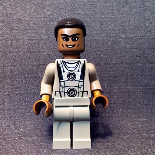 Image similar to will smoth as a star wars lego figure