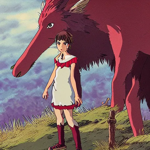 Image similar to princess mononoke