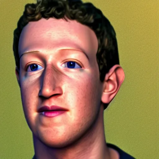 Image similar to uncanny valley Mark Zuckerberg, photo, detailed, 4k